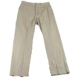 VTG Polo Ralph Lauren Prospect Chino Flat Front Pants Men‎ 36x30 Khaki Beige EUC